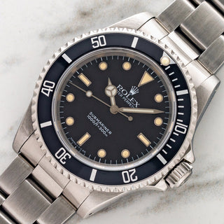 Rolex Submariner 14060 "Two Line" w/Striking Patina