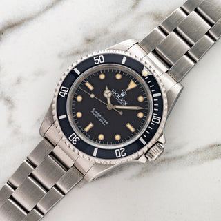 Rolex Submariner 14060 "Two Line" w/Striking Patina