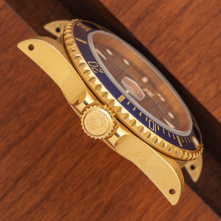 Rolex Submariner 16618 w/"Tropical" Dial - Box & Booklets/*Unpolished*