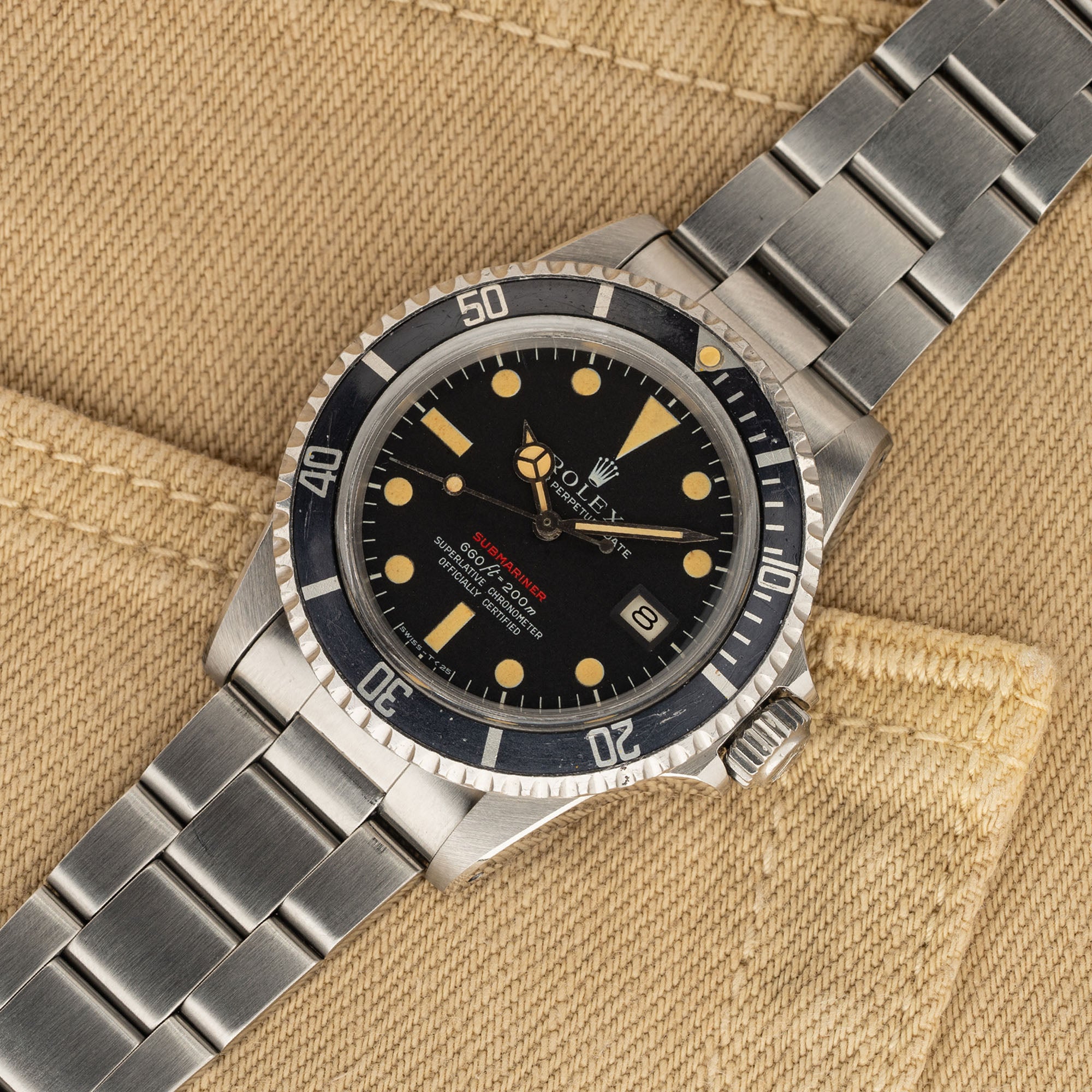 Rolex red sub top