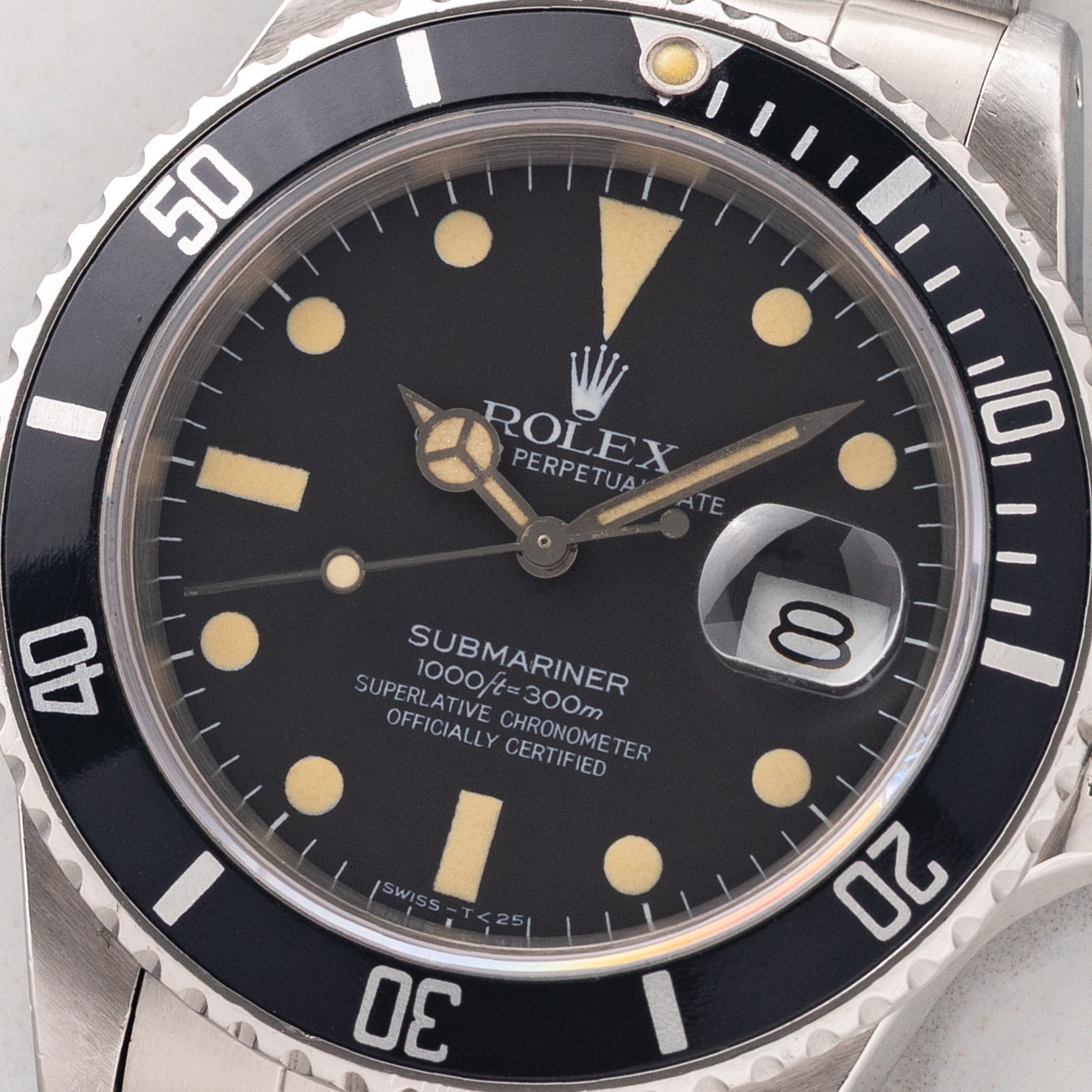 Rolex Submariner 16800 "Transitional" w/Striking Patina
