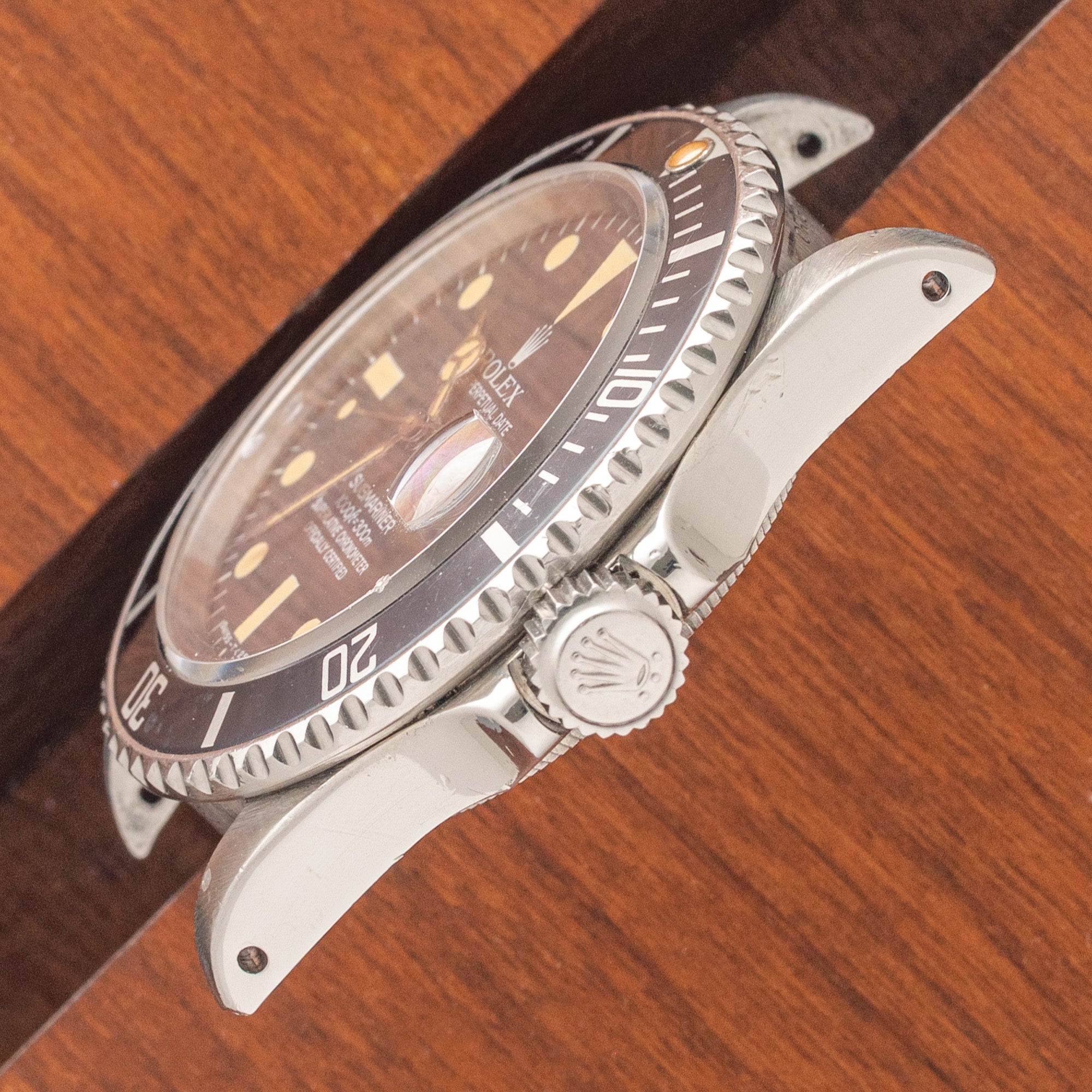 Rolex Submariner 16800 w/Striking Yellow Patina