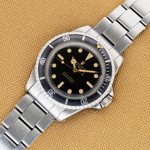Rolex Submariner 5513 Meters First Gilt Dial Unpolished Collectors Corner NY