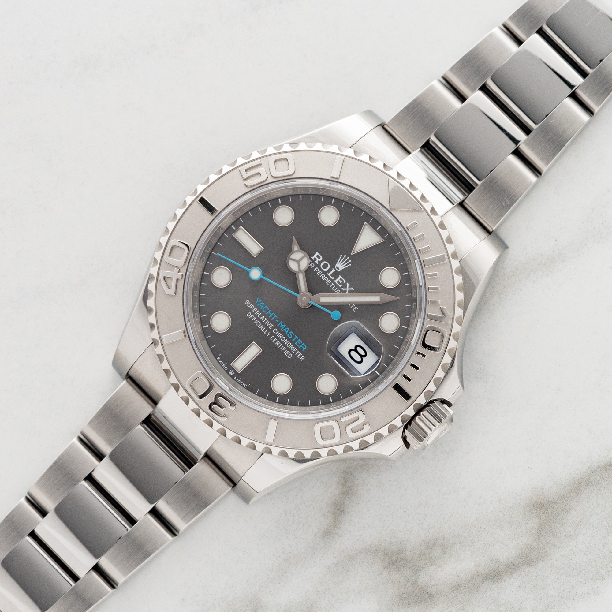 Rolex Yacht-Master 40 - 126622 w/Rhodium Dial - Full Set