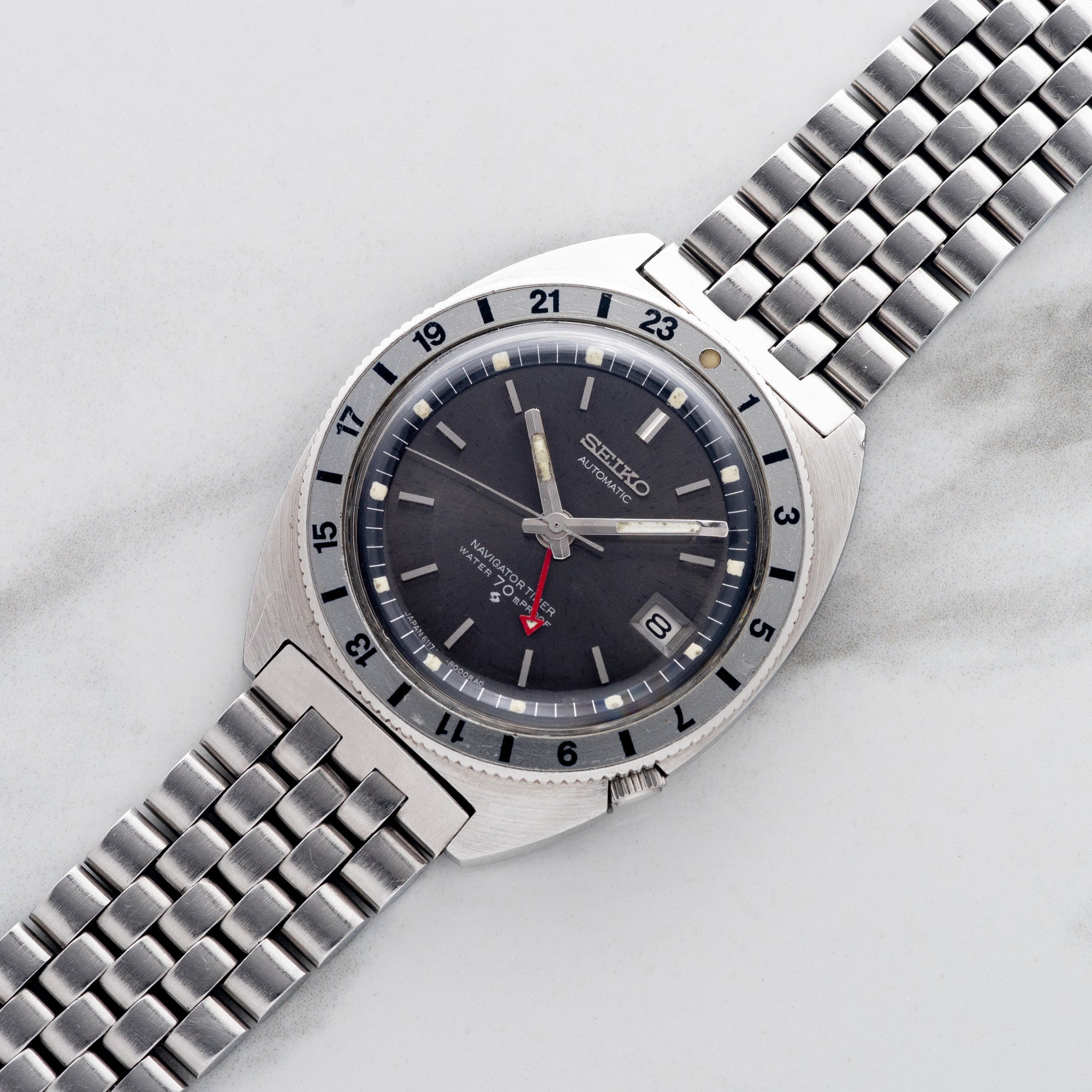 SOLD - Seiko Navigator Timer GMT 6117-8000 | The Tokei Club