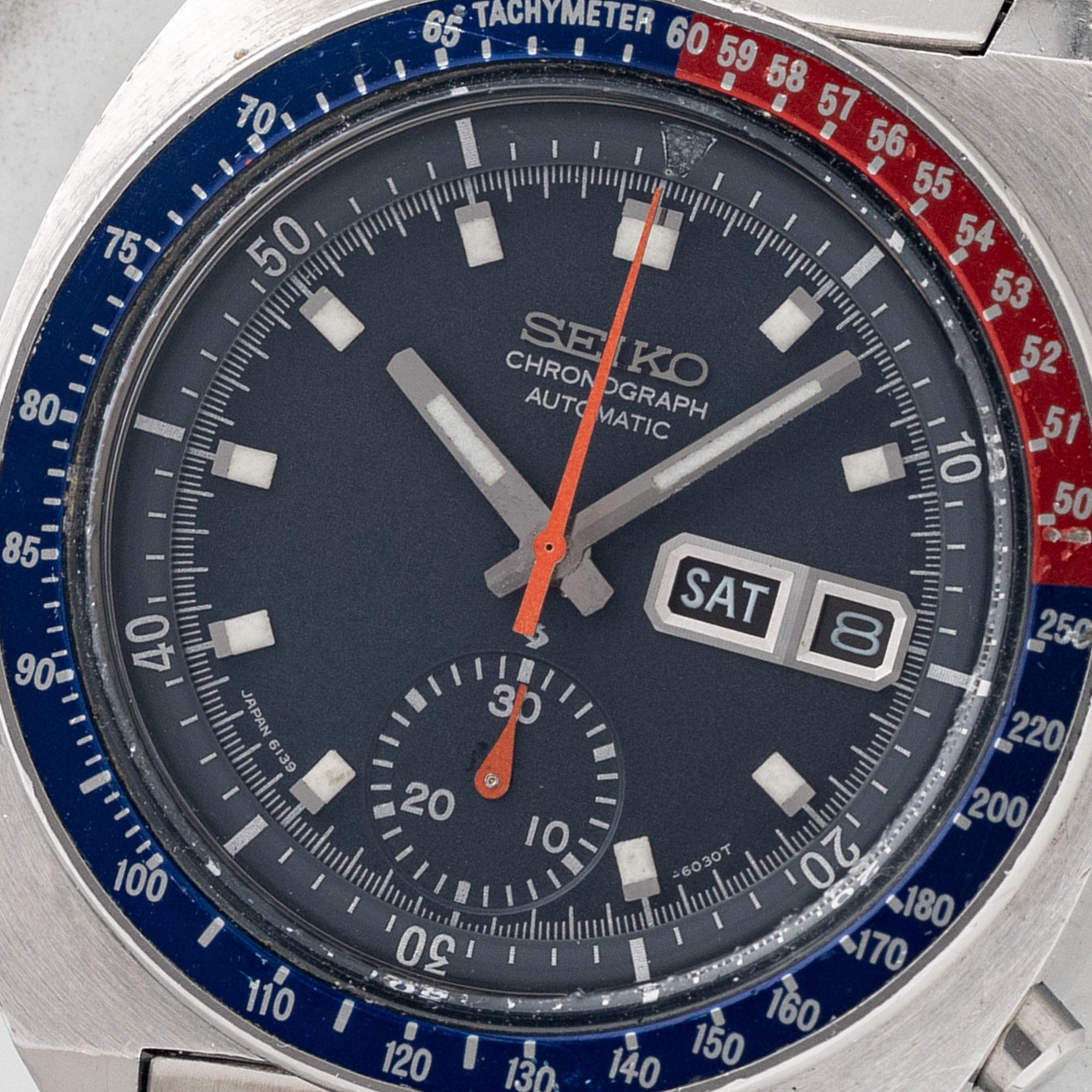 Seiko 6139-6002 "Blue Pogue" Chronograph