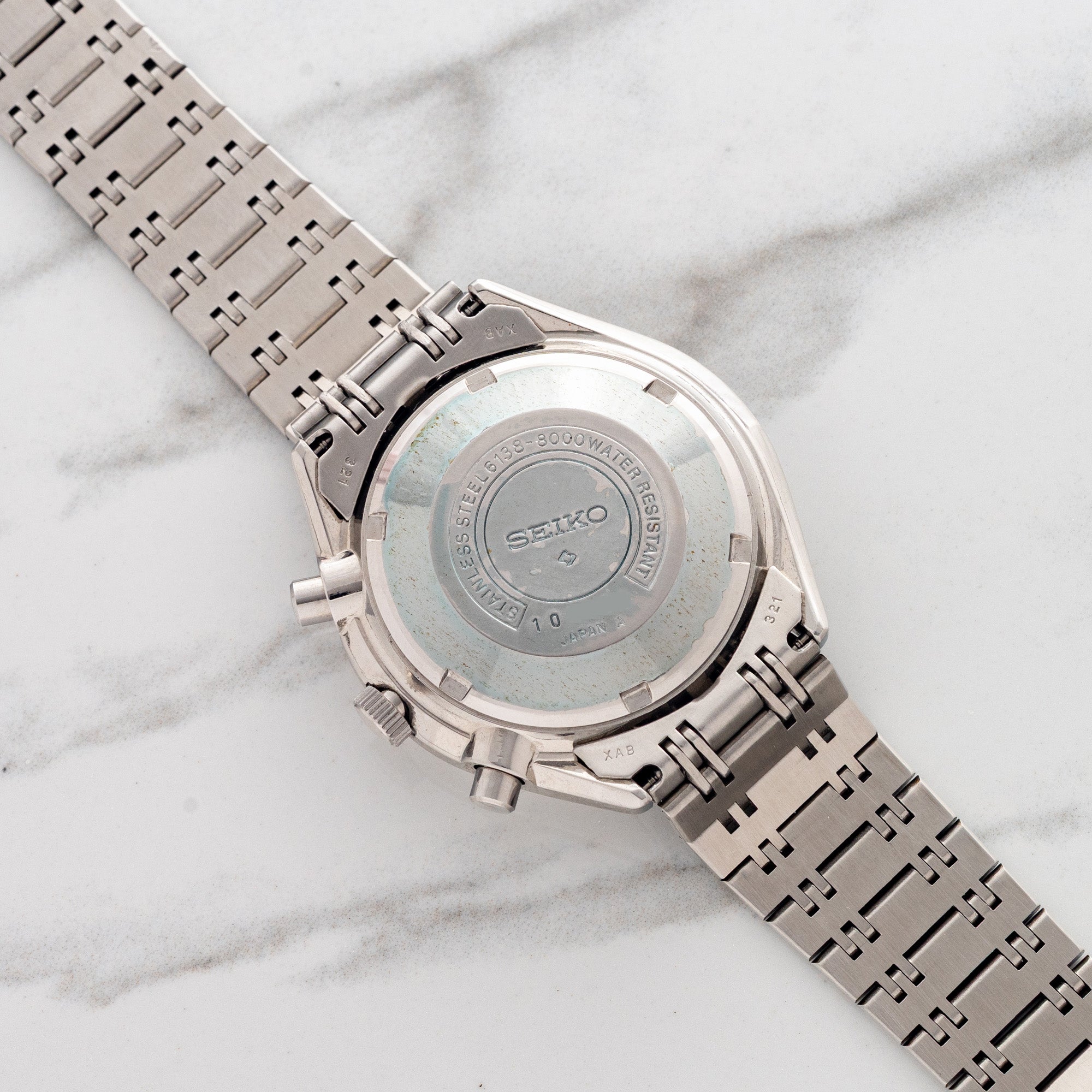 Seiko "Baby Panda" Chronograph 6138-8000 - Near Mint