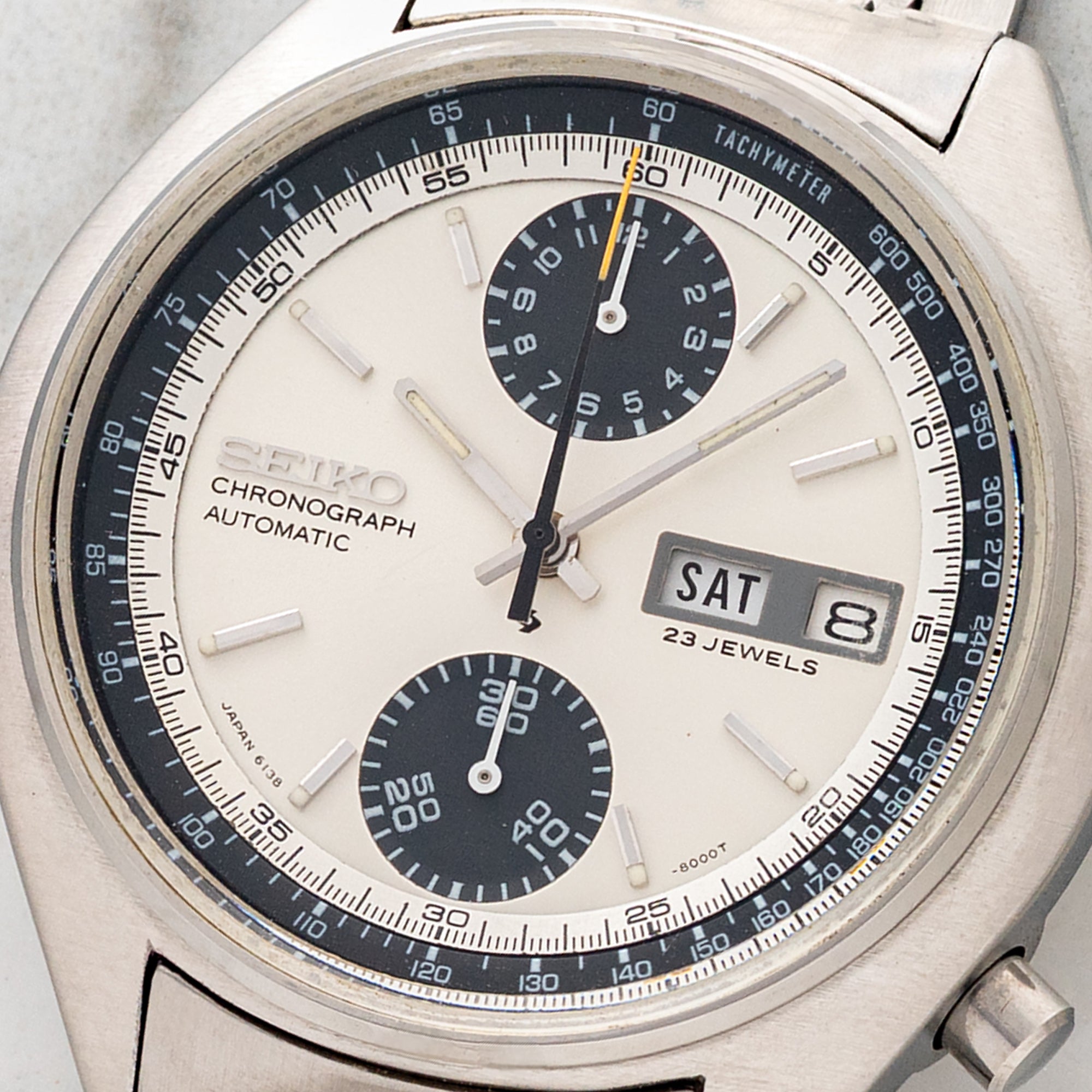 Seiko "Baby Panda" Chronograph 6138-8000 - Near Mint