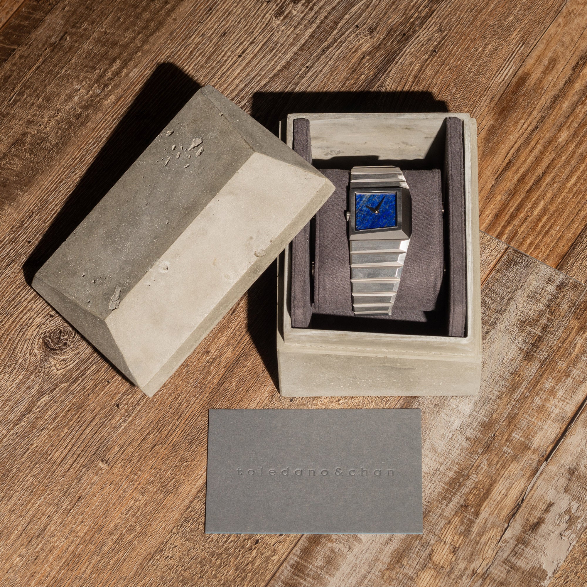 Toledano & Chan B/1 Limited Edition (175 Pieces) w/Lapis Dial - Full Set - Low Serial!
