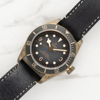 tudor black bay bronze 79250BA slate grey full set vintage watches collectors corner ny | Collectors Corner NY