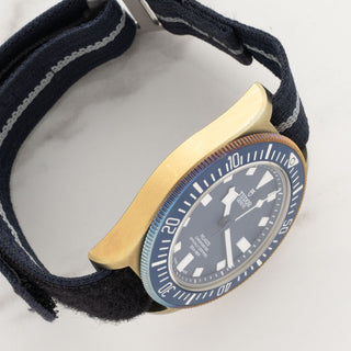 tudor geneve pelagros pelagos fxd titanium 2517n modified by true patina full-set pouch vintage watches collectors corner ny | Collectors Corner NY
