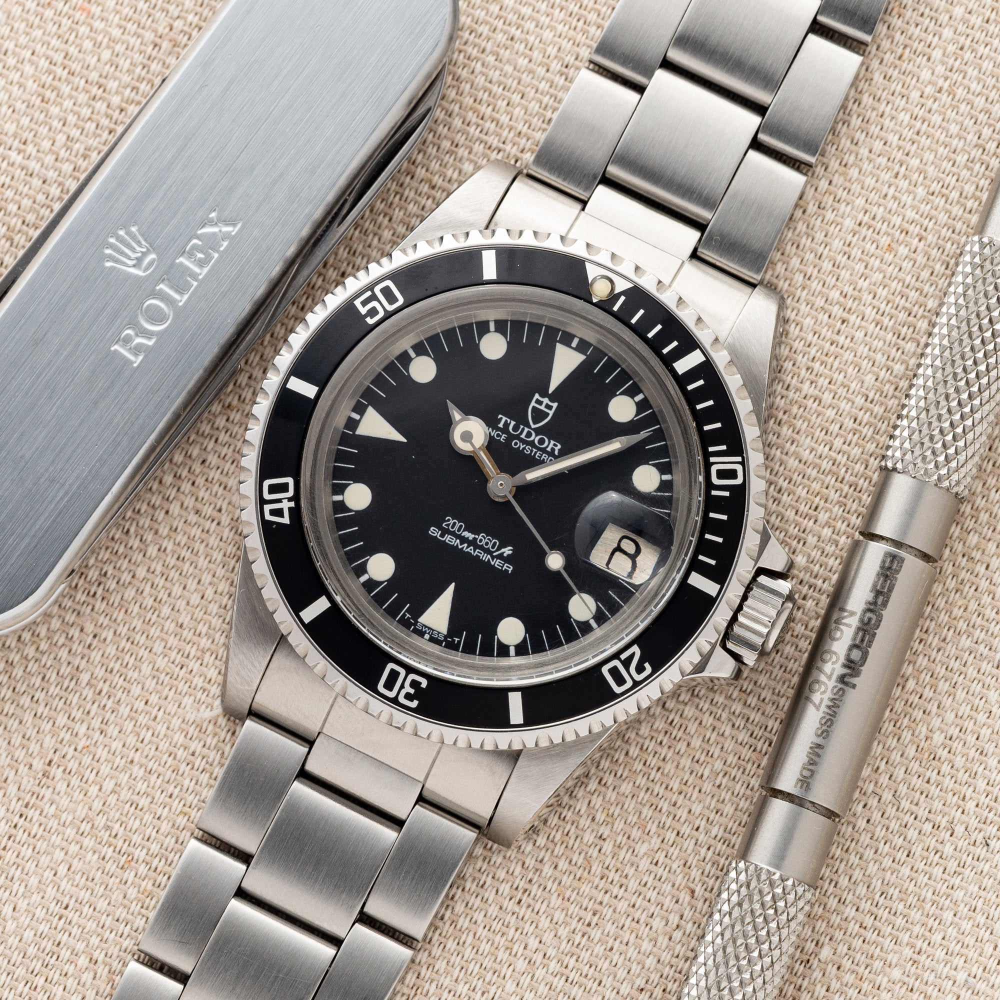 Tudor Prince Oysterdate Submariner 76100 "Lollipop" - *Unpolished*