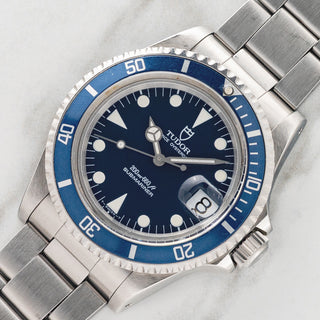 Tudor Prince Oysterdate Submariner 79090 w/Blue Dial - Service Receipt