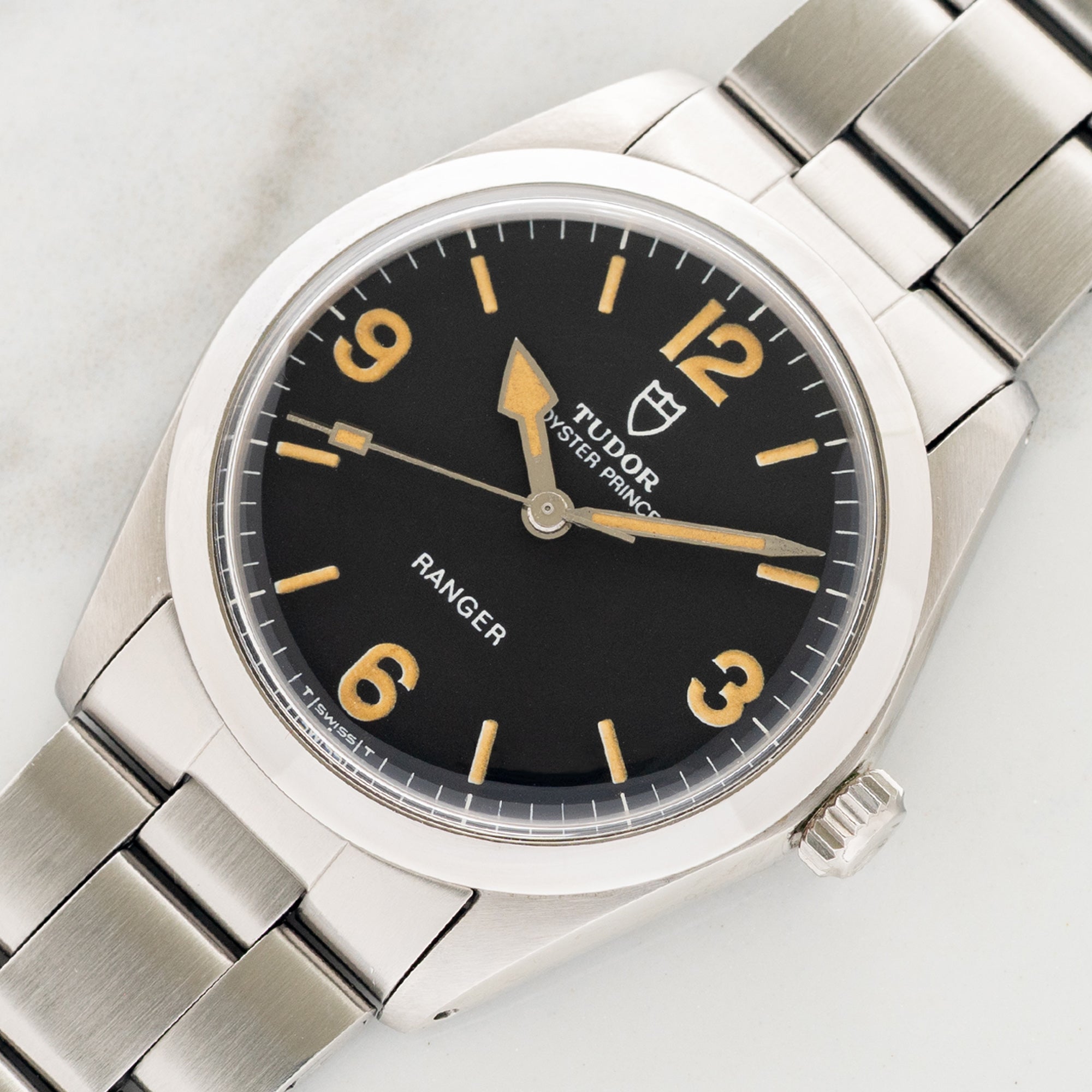 Tudor Ranger 90220 w/Striking Patina & RSC Service Papers - Very Rare