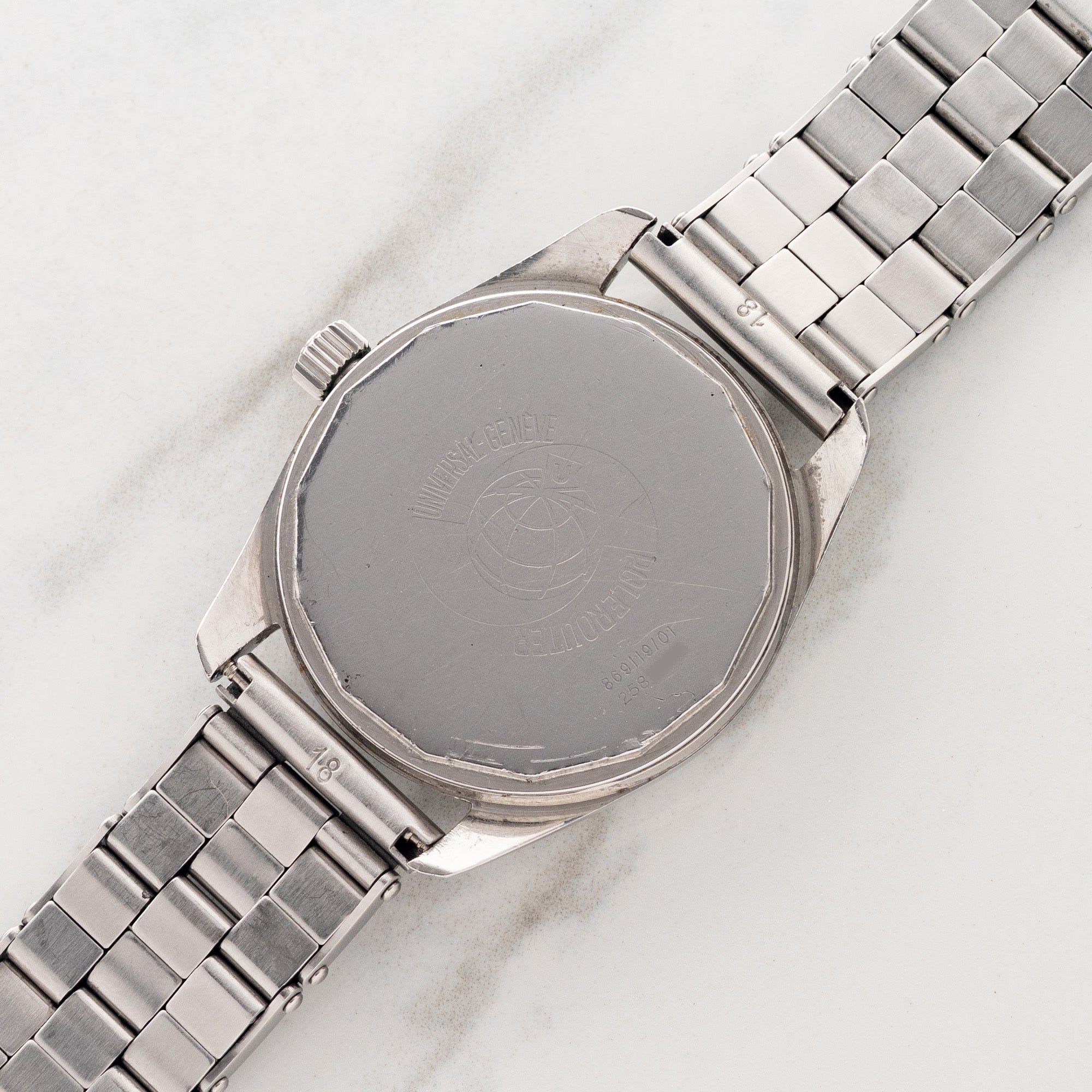 Universal Genève Polerouter Date "Starry Electric Blue Night" - Very Rare