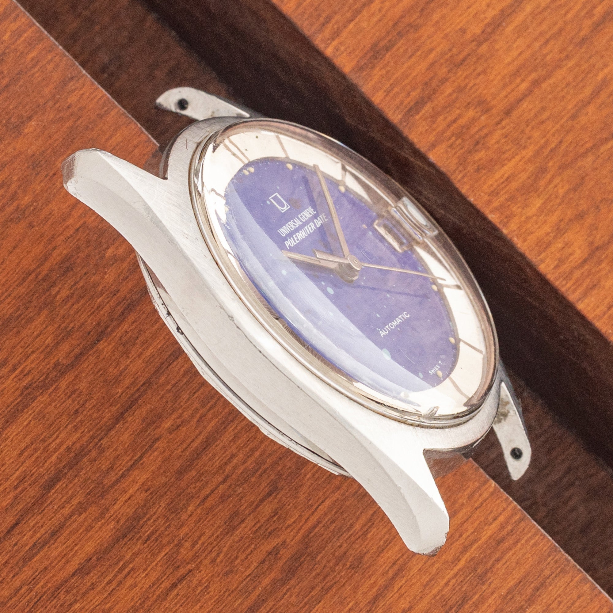 Universal Genève Polerouter Date "Starry Electric Blue Night" - Very Rare