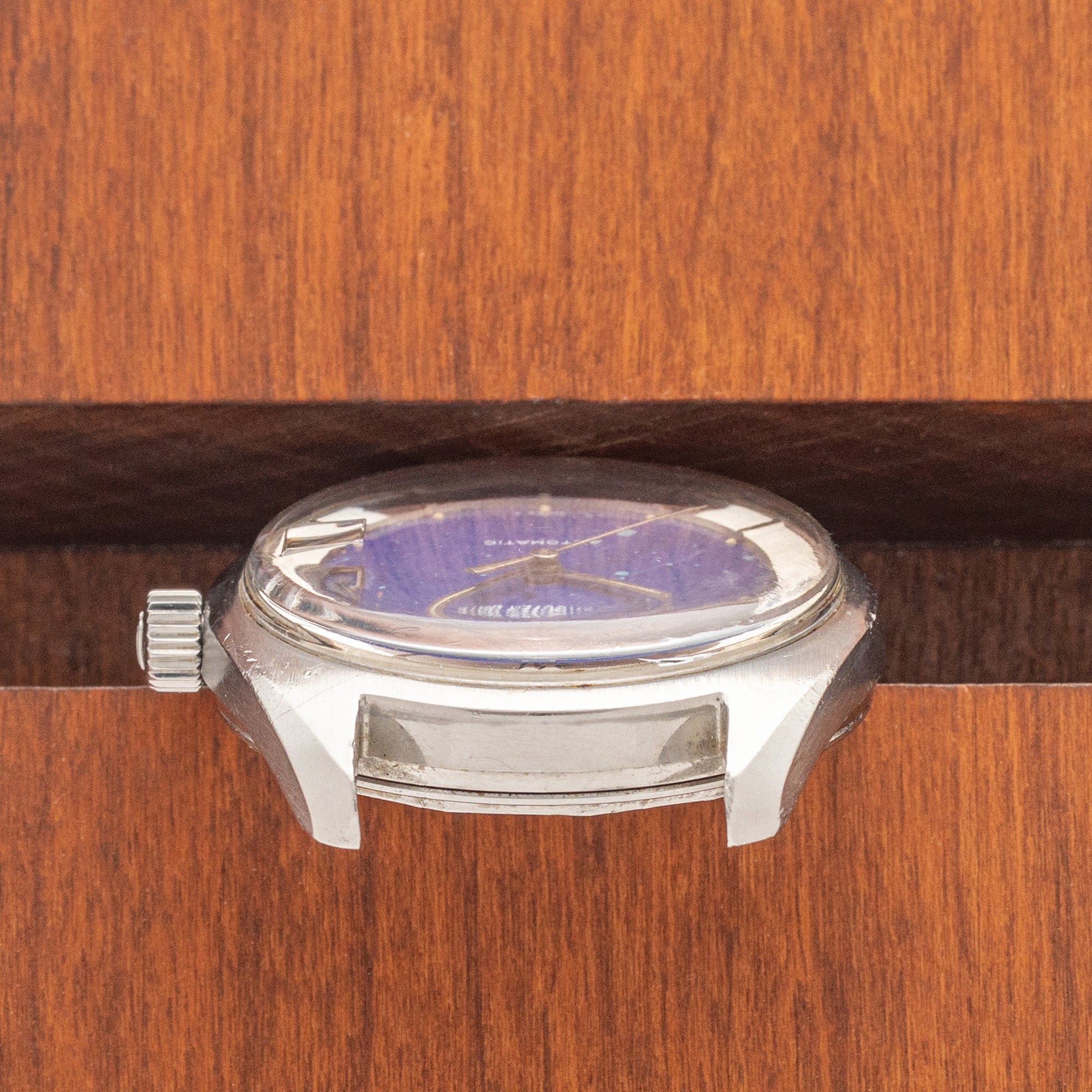 Universal Genève Polerouter Date "Starry Electric Blue Night" - Very Rare
