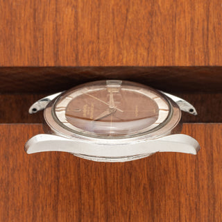 Universal Genève Polerouter Date w/"Caramel" Tropical Dial
