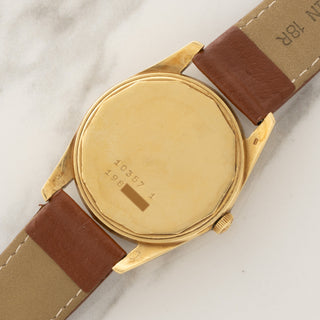 Universal Genève Polerouter De Luxe Microtor 10357-1 - Yellow Gold
