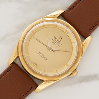 Universal Genève Polerouter De Luxe Microtor 10357-1 - Yellow Gold