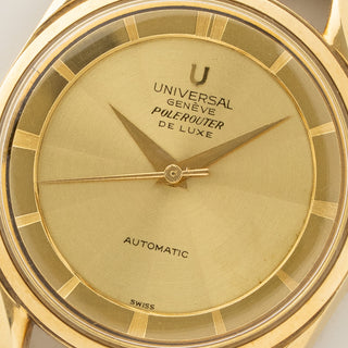 Universal Genève Polerouter De Luxe 10375-5 at Collectors Corner NY