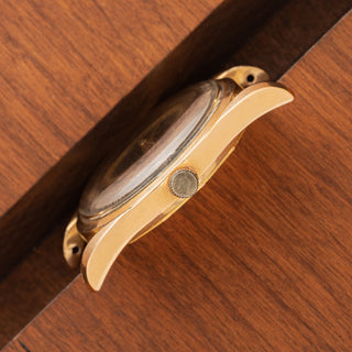 Universal Genève Polerouter Deluxe Microtor - 18k Pink Gold w/"Starry Night" Patina Dial