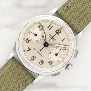 universal geneve uni compax chrono 224100 hero vintage watches collectors corner ny | Collectors Corner NY