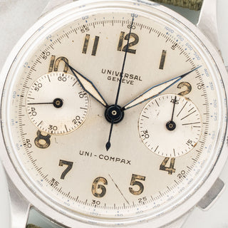 universal geneve uni compax chrono 224100 hero vintage watches collectors corner ny | Collectors Corner NY