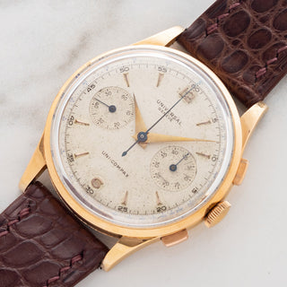 Universal Genève Uni-Compax Chronograph - 18k Pink Gold