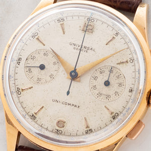 Universal Genève Uni-Compax Chronograph - 18k Pink Gold