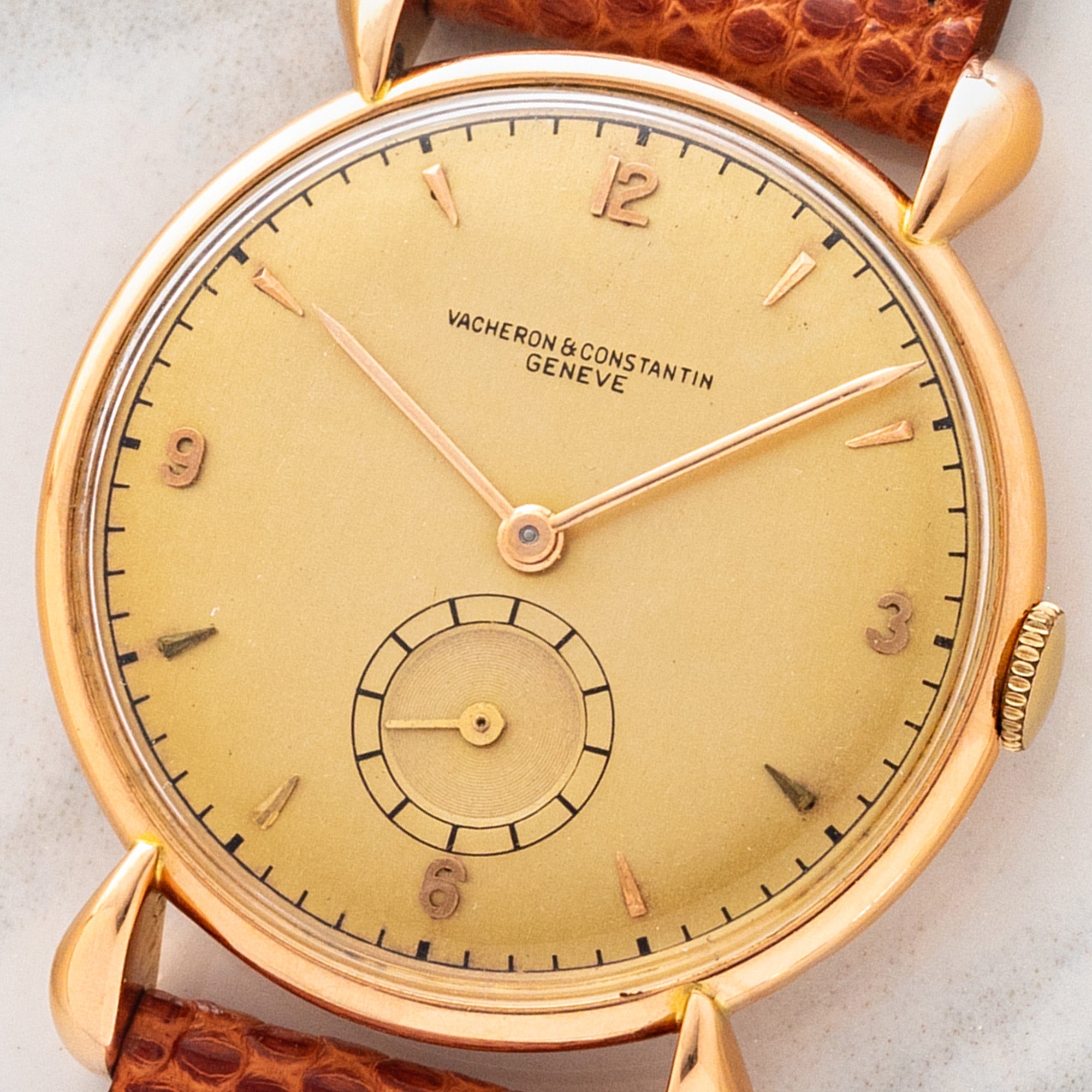 Vacheron Constantin Calatrava - "Teardrop" Lugs - 18k Pink Gold