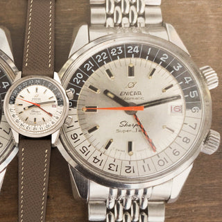 Enicar Sherpa Super Jet GMT Mk2 w/Unique Provenance - 1960s