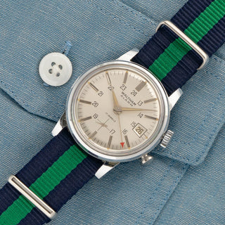 Waltham Alarm w/Vulcain Caliber 402 - 1960s