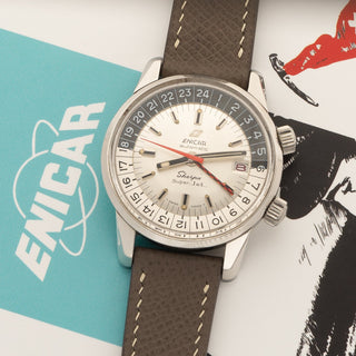Enicar Sherpa Super Jet GMT Mk2 w/Unique Provenance - 1960s