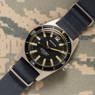 L.N.O.S. Benrus Ultra-Deep 6088 - Very Rare - 1960s