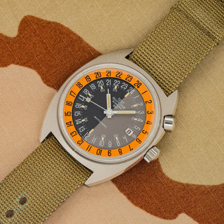 Glycine Airman SST "Pumpkin" - *Unpolished*