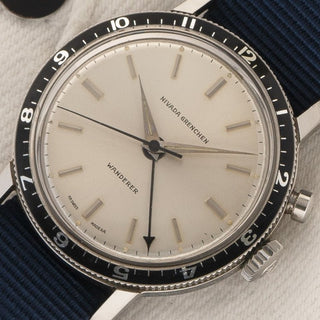 Nivada Grenchen Wanderer - Vulcain Cal. 120 Alarm - 1960s