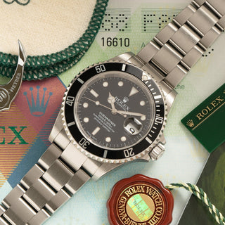 Rolex Submariner 16610T - Full Collector Set - *Unpolished* - F Serial