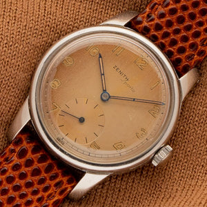 Zenith Sporto Calatrava - "Butterscotch" Tropical Dial - 1949