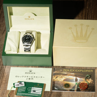 Rolex Explorer 1 - 114270 - Full Set w/Hong Kong Papers - Z Serial