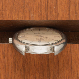 Universal Genève White Shadow Micro-Rotor w/Gay Frères Bracelet - 1970s