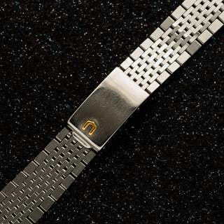 Universal Genève White Shadow Micro-Rotor w/Gay Frères Bracelet - 1970s