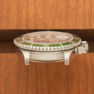 Rolex Anniversary Submariner 16610LV "Kermit Flat Four" - w/Papers