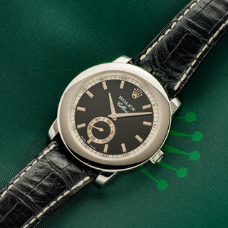 Rolex Cellini 5241 Platinum w/Factory Deployant Buckle  - *Unpolished*