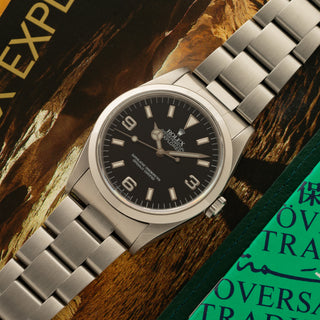 Rolex Explorer 1 - 14270 - Tritium & Holes Case w/Box & Booklets