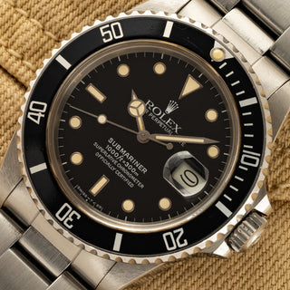 Rolex Submariner 16800 w/Striking Patina - *Unpolished*