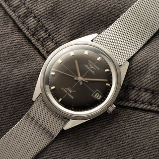 Longines Ultra-Chron - Rare Grey Crosshair Dial w/Bracelet - 1969