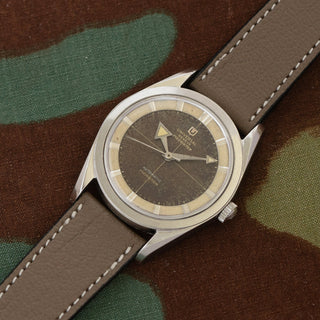 Universal Genève - Polerouter "Broad Arrow" - Tropical Dial - Unpolished - 1950s