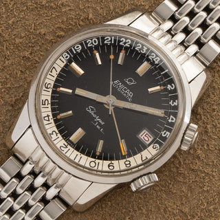 Enicar Sherpa Jet GMT Mk1 w/Military Provenance - *Unpolished* - 1960s