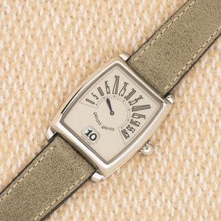 Gerald Genta Retro Solo "Jump Hour" - *Unpolished*